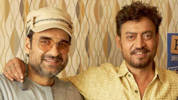 On The Sets Of The Movie Angrezi Medium