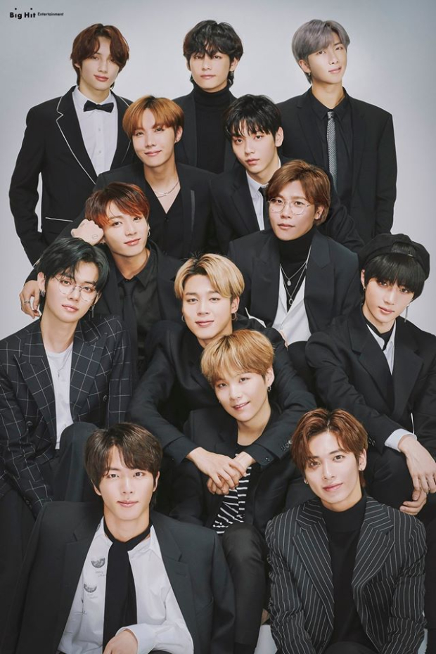 BTS, TXT and Lee Hyun talk about sub-units, leave endearing messages for each other during Big Hit Entertainment's family photoshoot