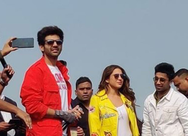 Watch: Fans address Sara Ali Khan as bhabhi as she visits Agra with Kartik Aaryan