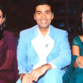 Karan Johar chooses grinning over pouting in this unmissable throwback photo shared by Smriti Irani