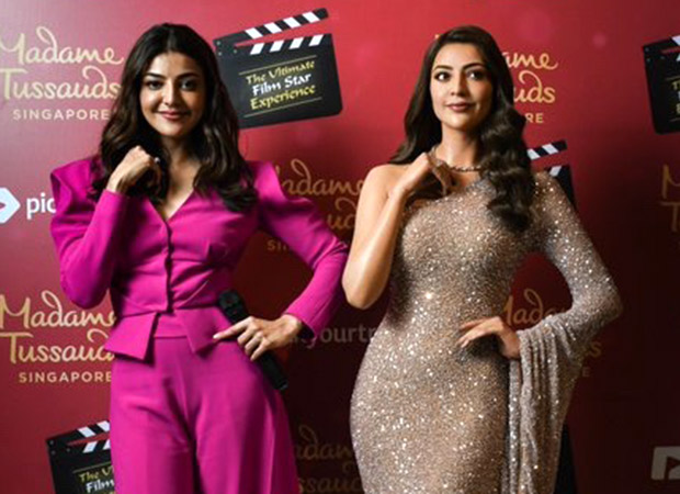 PICS: Kajal Aggarwal unveils her wax statue at Madame Tussauds Singapore; becomes the first South Indian actress to do so