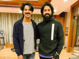 ‘When Kurup met Rocky bhai’: Dulquer Salmaan shares picture with KGF star Yash