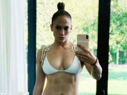 Jennifer Lopez sets the internet on fire flaunting her toned body in a white bikini