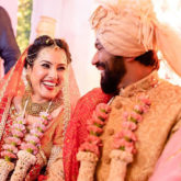 Kamya Punjabi looks like the quintessential Indian bride as she dresses up in red for her wedding with Shalabh Dang