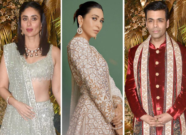 Kareena Kapoor Khan, Karisma Kapoor and Karan Johar enthrall with their 'Bole Chudiyan' performance at Armaan Jain - Anissa Malhotra's wedding reception Kareena Kapoor Khan, Karisma Kapoor and Karan Johar enthrall with their 'Bole Chudiyan' performance at Armaan Jain - Anissa Malhotra's wedding reception