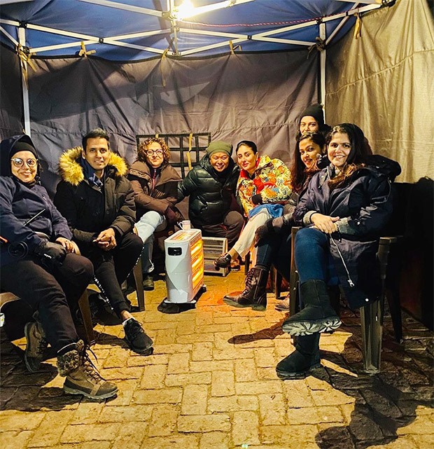 Laal Singh Chaddha: Kareena Kapoor Khan wraps up in warm clothes for night shoots