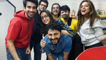 Mohit Sehgal, Sanaya Irani, and Barun Sobti posing goofily with their buddies is every friend circle ever!