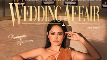 Nushrat Bharucha is saree-clad scintillating diva on the cover of Wedding Affair