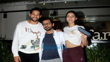 Photos: Ananya Panday, Siddhant Chaturvedi and Shakun Batra spotted at Farmers’ Cafe in Bandra