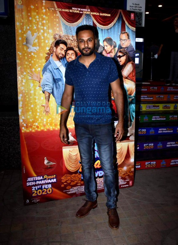 photos celebs attend the special screening of the movie shubh mangal zyada saavdhan 25