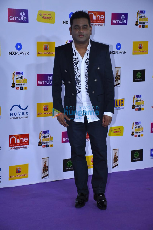 Photos Celebs grace the 12th Radio Mirchi Music awards 2020 (8) | A.R