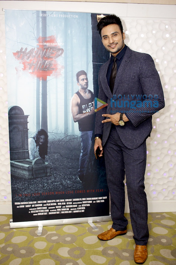 photos celebs grace the trailer launch of the film haunted hills 6