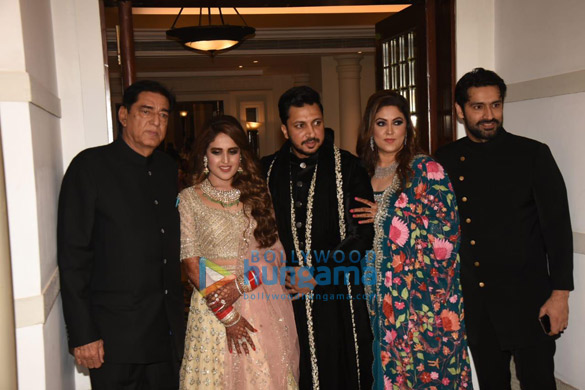 photos celebs snapped attending a wedding reception 2