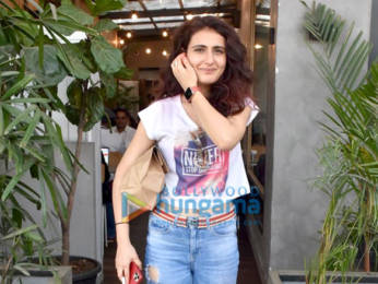Photos: Fatima Sana Shaikh spotted at The Kitchen Garden in Juhu