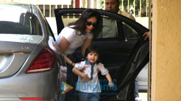 Photos: Kareena Kapoor Khan and Taimur Ali Khan spotted at Karisma Kapoor’s residence