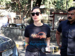 Photos: Kareena Kapoor Khan spotted at Shankar Mahadevan’s dubbing studio