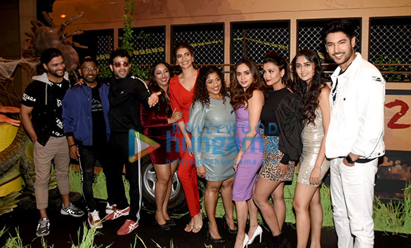 Photos: Karishma Tanna, Rohit Shetty graces the press meet of the latest season of Khatron Ke Khiladi