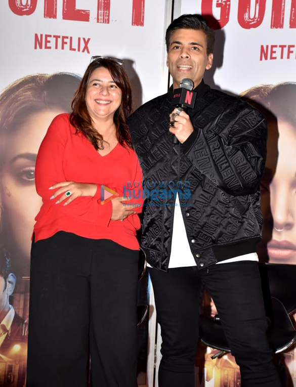 photos kiara advani and karan johar snapped at the trailer launch of netflixs web series guilty at juhu pvr 1 2
