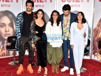 Photos: Kiara Advani and Karan Johar snapped at the trailer launch of Netflix’s web series Guilty at Juhu PVR