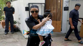Photos: Neha Dhupia and Angad Bedi spotted in Bandra