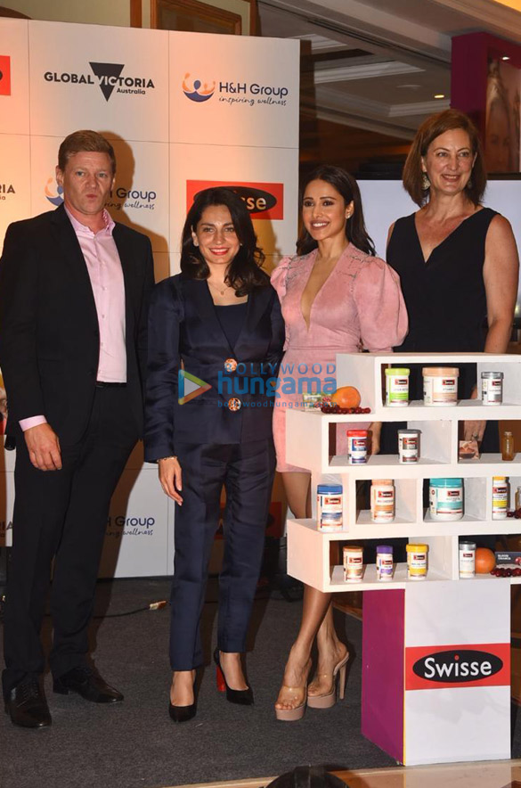 Photos: Nushrat Bharucha graces the launch of Swisse Welness