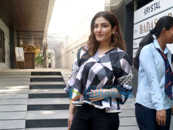 Photos: Raveena Tandon spotted at Hakkasan