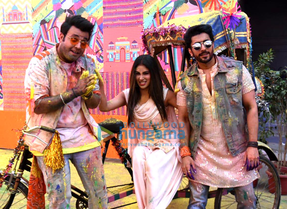 photos remo dsouza mouni roy sunny singh nijjar and varun sharma snapped shooting for a song 4