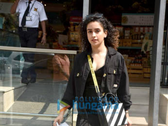 Photos: Sanya Malhotra snapped at Food Mall