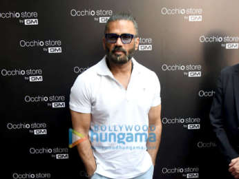 Photos: Suniel Shetty snapped at the launch of the GM Occhio store
