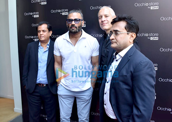 photos suniel shetty snapped at the launch of the gm occhio store 5