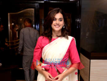 Photos: Taapsee Pannu, Vishal Bhardwaj and Anubhav Sinha snapped during Thappad press conference