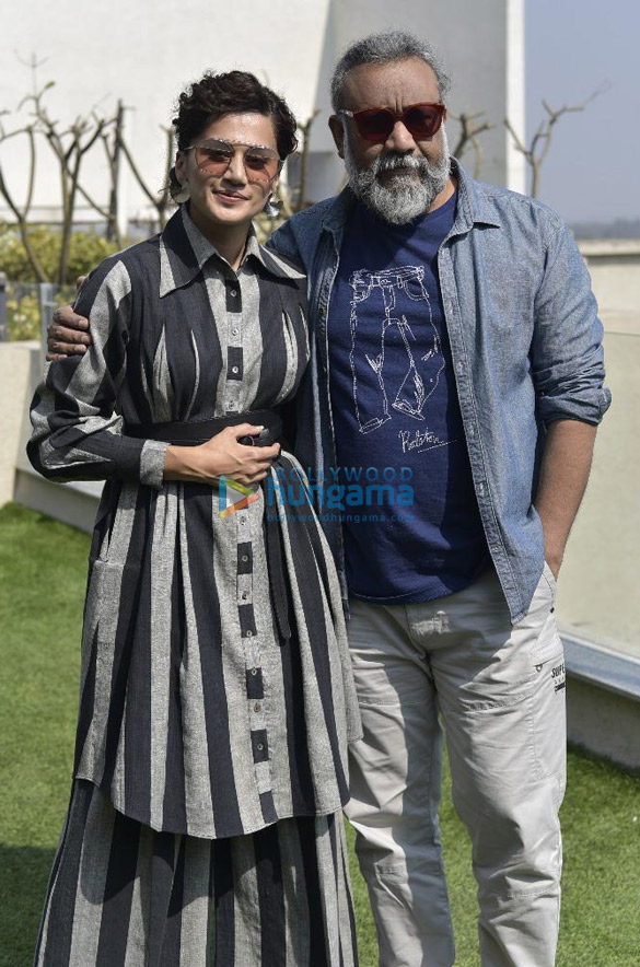 photos taapsee pannu and anubhav sinha snapped promoting their film thappad 1