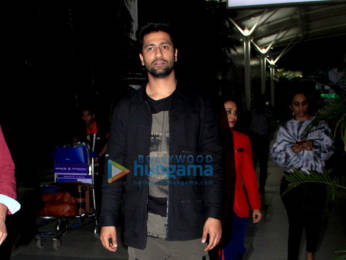 Photos: Taapsee Pannu and Vicky Kaushal snapped at the airport