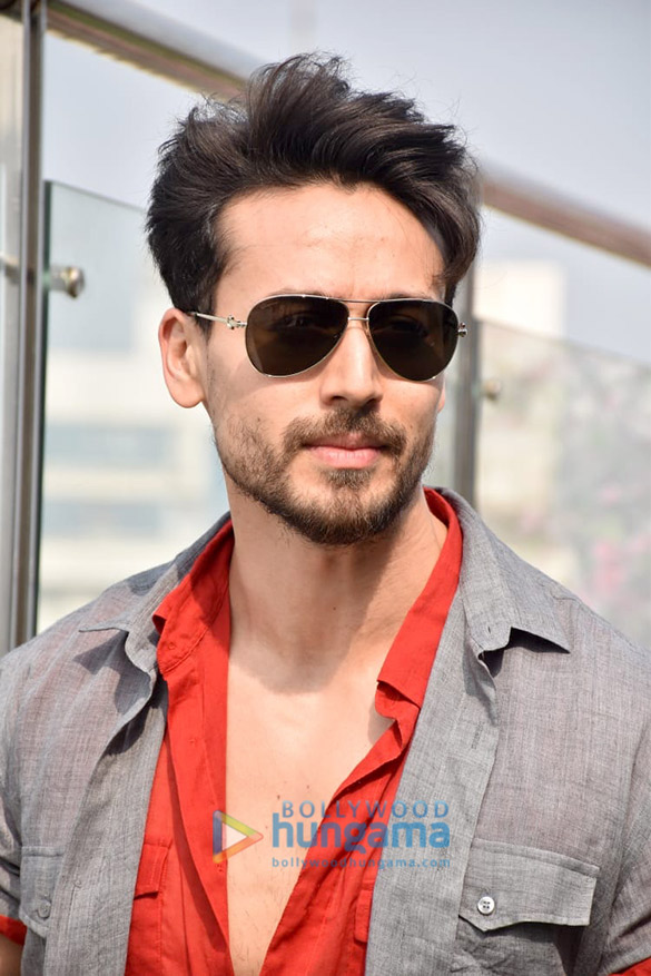 Photos Tiger Shroff And Shraddha Kapoor Snapped Promoting Their Film