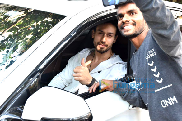 photos tiger shroff snapped at a dubbing studio in juhu 4