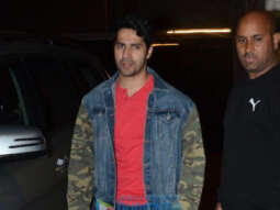 Photos: Varun Dhawan, Nushrat Bharucha and Vatsal Sheth snapped at the gym