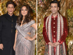 Shah Rukh Khan and Gauri Khan groove on ‘Sadi Gali’, Karan Johar joins them for ‘Kajra Re’ performance at Armaan Jain – Anissa Malhotra’s reception