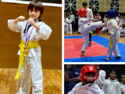 Shah Rukh Khan’s son AbRam wins gold medal in Taekwondo, he says ‘my kids have more awards’