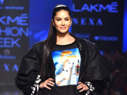 Sunny Leone on ramp in LFW SR 2020 for Swapnil Shinde