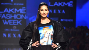 Sunny Leone on ramp in LFW SR 2020 for Swapnil Shinde