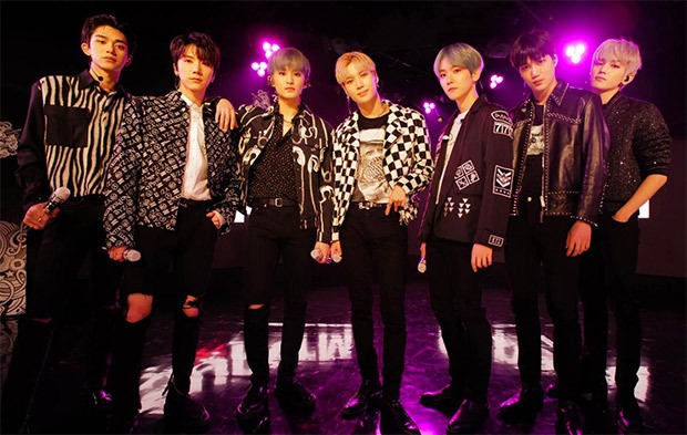 SuperM enthralls the audience while performing 'Jopping' and 'Dangerous Woman' on Jimmy Kimmel Live SuperM enthralls the audience while performing 'Jopping' and 'Dangerous Woman' on Jimmy Kimmel Live