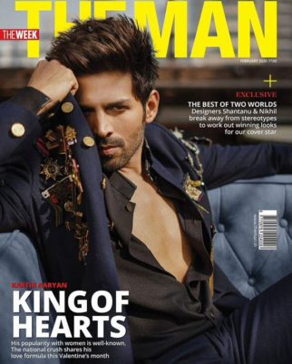 Kartik Aaryan On The Covers Of The Man