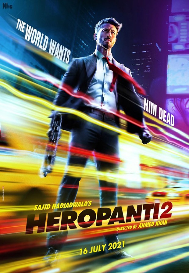 Tiger Shroff is a man on a mission in first posters of Heropanti 2, film to release on July 16, 2021