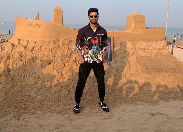 Vicky Kaushal visits the sand ship at Juhu Beach to promote Bhoot Part One – The Haunted Ship