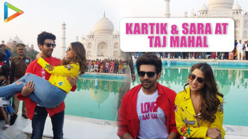 WOW- Kartik Aaryan & Sara Ali Khan at Taj Mahal to PROMOTE Love Aaj Kal