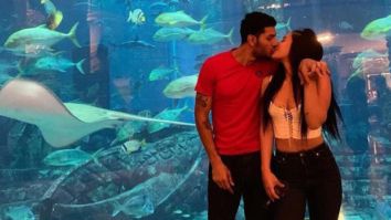 Krishna Shroff and boyfriend Eban Hyams share a passionate kiss in Dubai