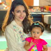 Watch: Soha Ali Khan participates in tug of war at daughter's sports day celebration, here's what happens next