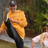 Akshay Kumar’s daughter, Nitara, walks on his footsteps as she heads for her martial arts exam after taking tips from her father
