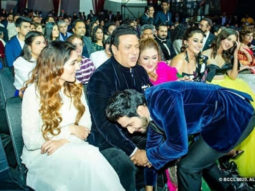 Filmfare Awards 2020: Varun Dhawan shares a warm moment with the original Coolie No 1 Govinda 