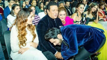 Filmfare Awards 2020: Varun Dhawan shares a warm moment with the original Coolie No 1 Govinda 